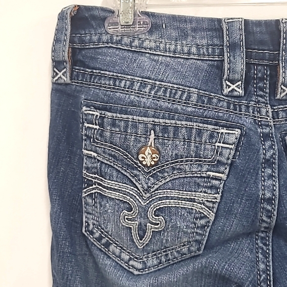 Rock Revival Alivia jeans straight leg size 26 in excellent condition. - Picture 6 of 11